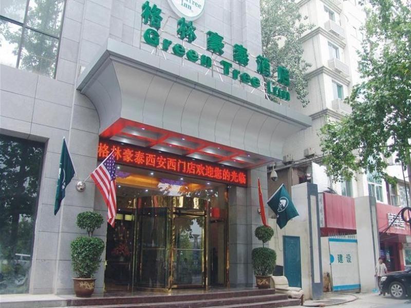 Greentree Inn Shanxi Xian West Gate Express Hotel المظهر الخارجي الصورة